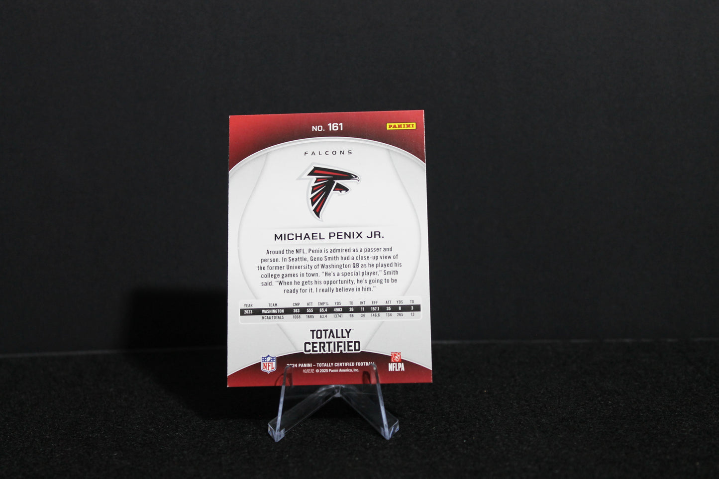 Michael Penix Jr. - 2024 Totally Certified - Rookie
