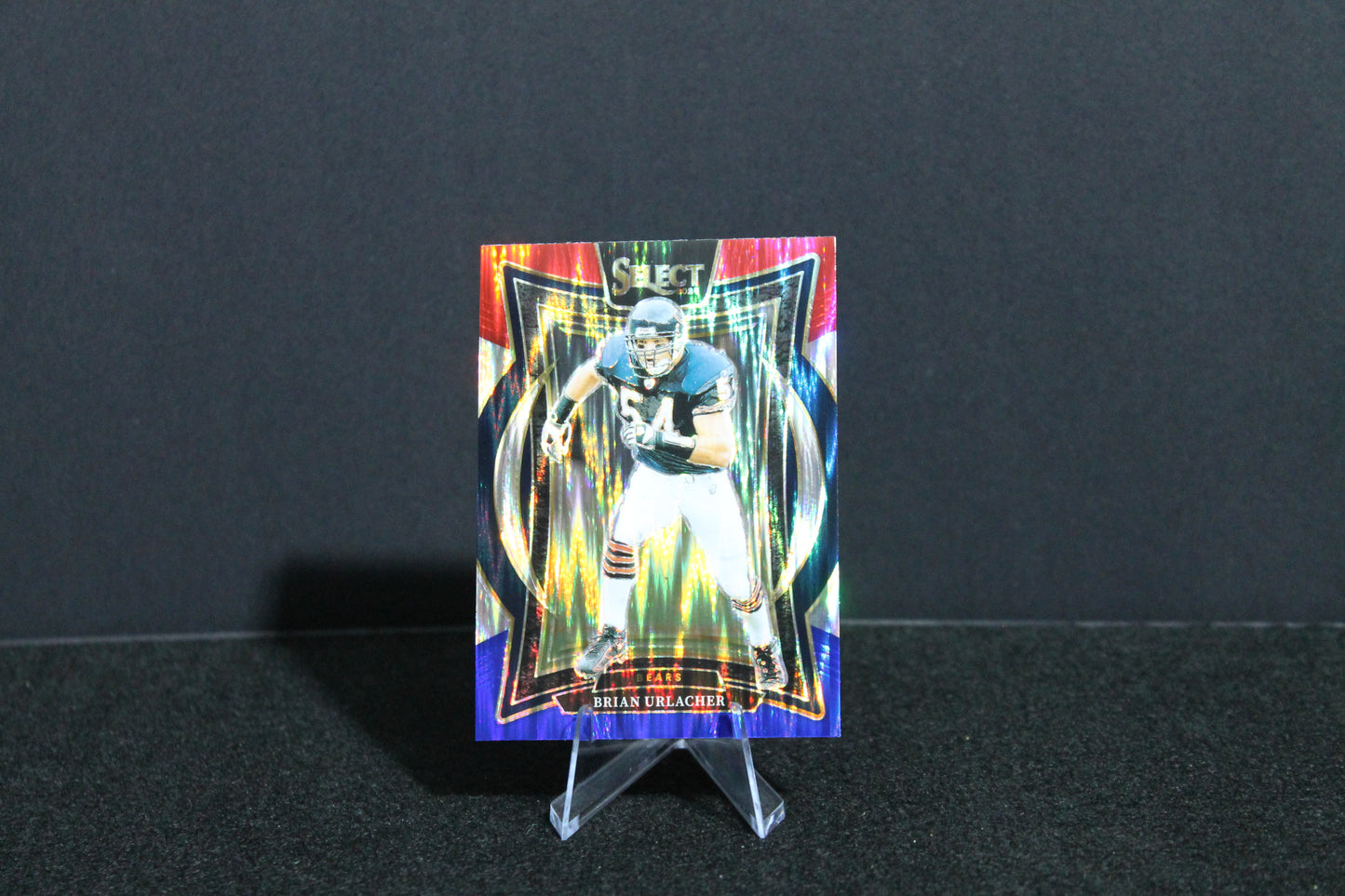Brian Urlacher - 2024 Select Football - Red & Blue Shock - Concourse