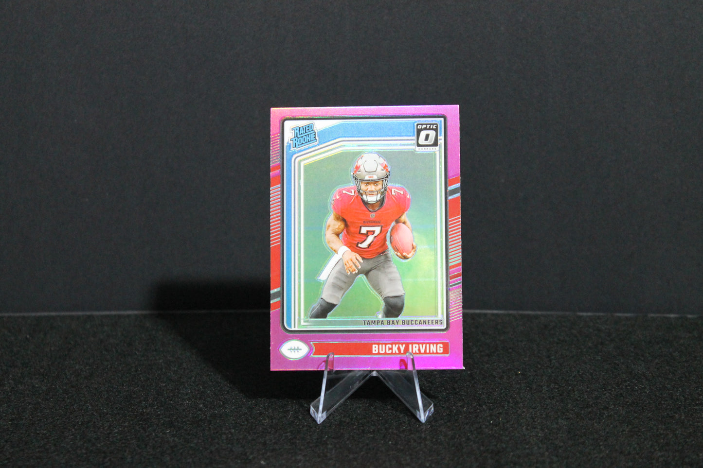Bucky Irving - 2024 Donruss Optic - Pink - Rated Rookie