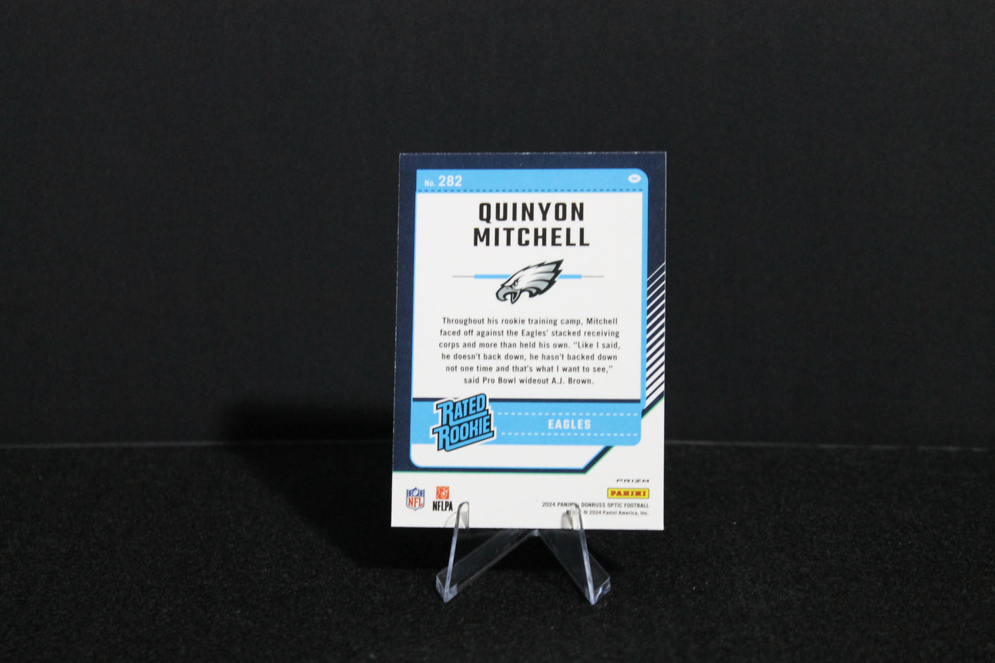 Quinyon Mitchell - 2024 Donruss Optic - Purple Shock - Rated Rookie