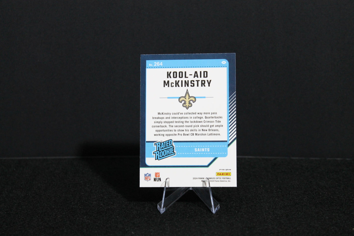 Kool-Aid McKinstry - 2024 Donruss Optic - Purple Shock - Rated Rookie