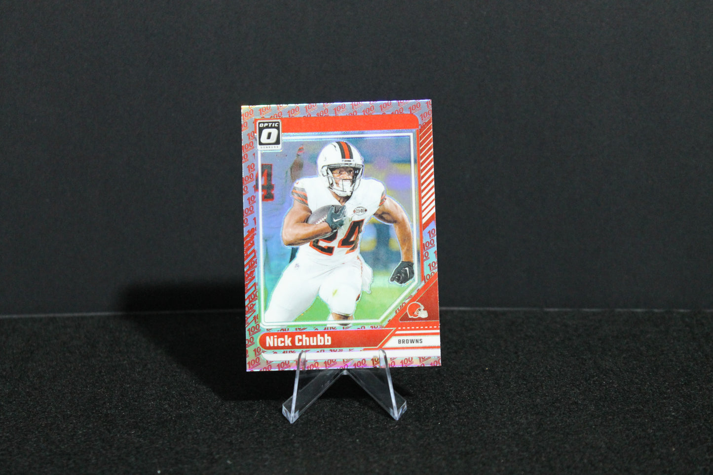 Nick Chubb - 2024 Donruss Optic - One Hundred - SSP