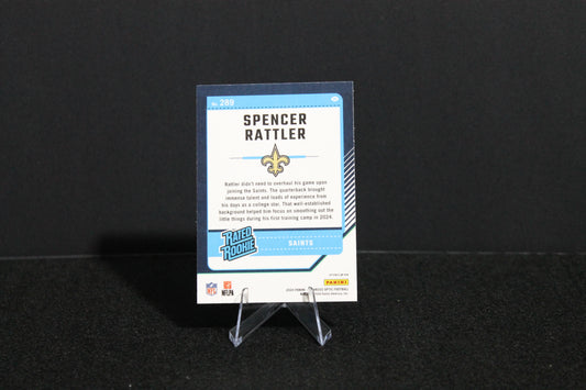 Spencer Rattler - 2024 Donruss Optic - Stars - Rated Rookie - SSP