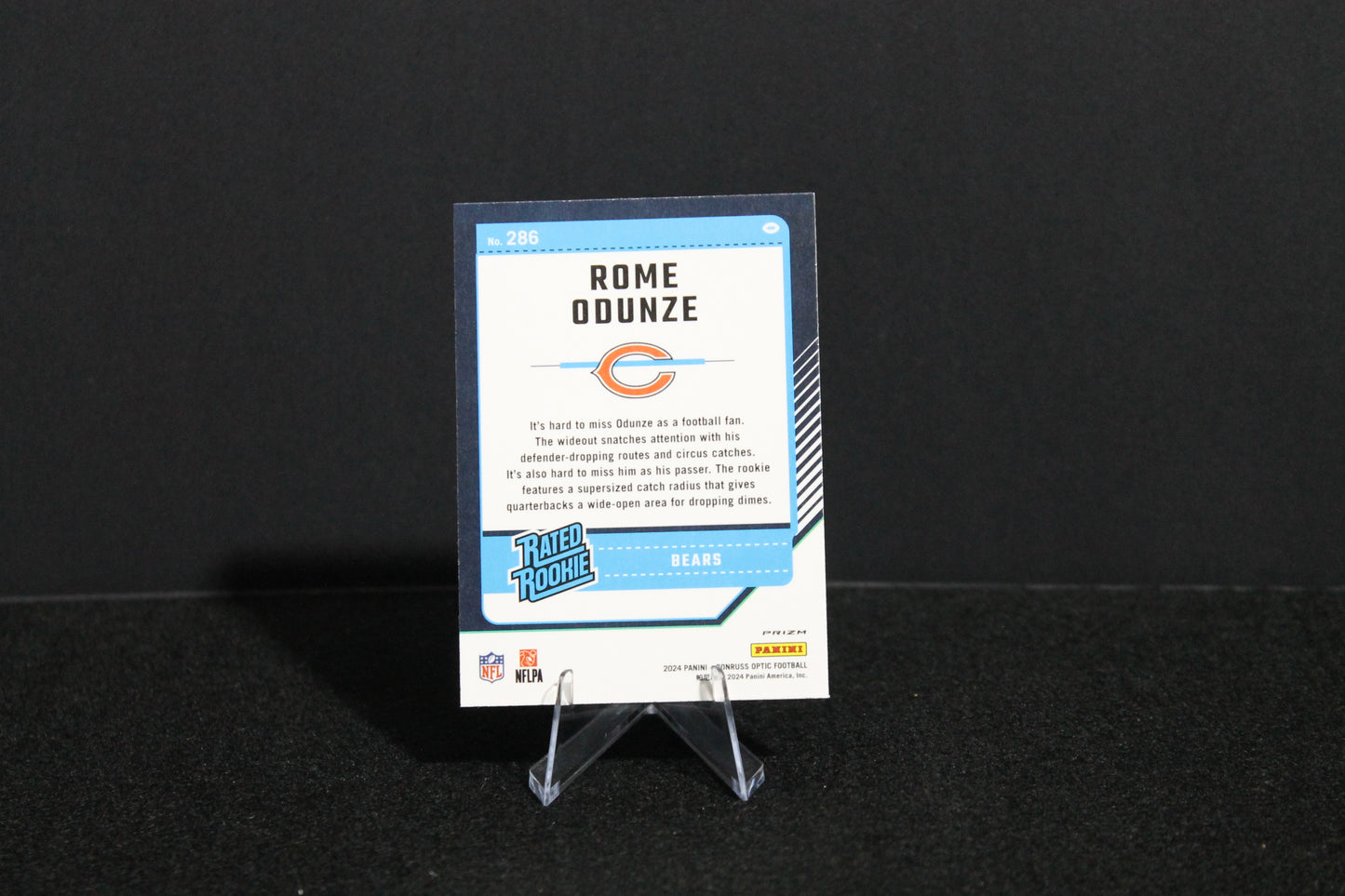Rome Odunze - 2024 Donruss Optic - Stars - Rated Rookie - SSP