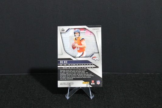 Bo Nix - 2024 Panini Prizm - Lazer - Rookie