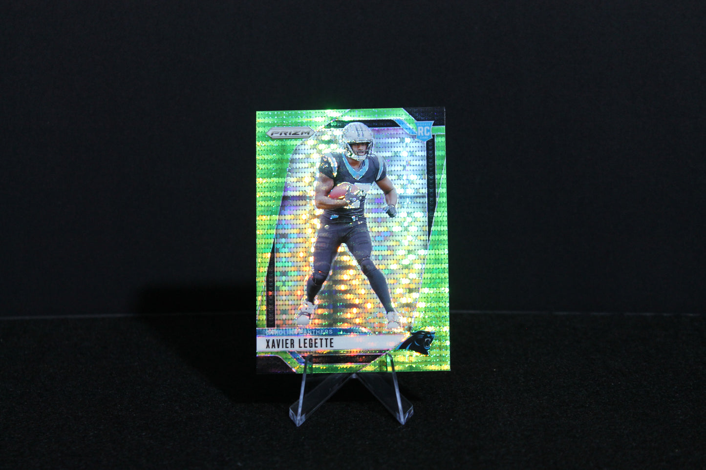 Xavier Legette - 2024 Panini Prizm - Neon Green Pulsar - Rookie