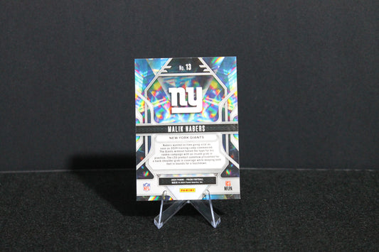 Malik Nabers - 2024 Panini Prizm - Prizmatic - Rookie
