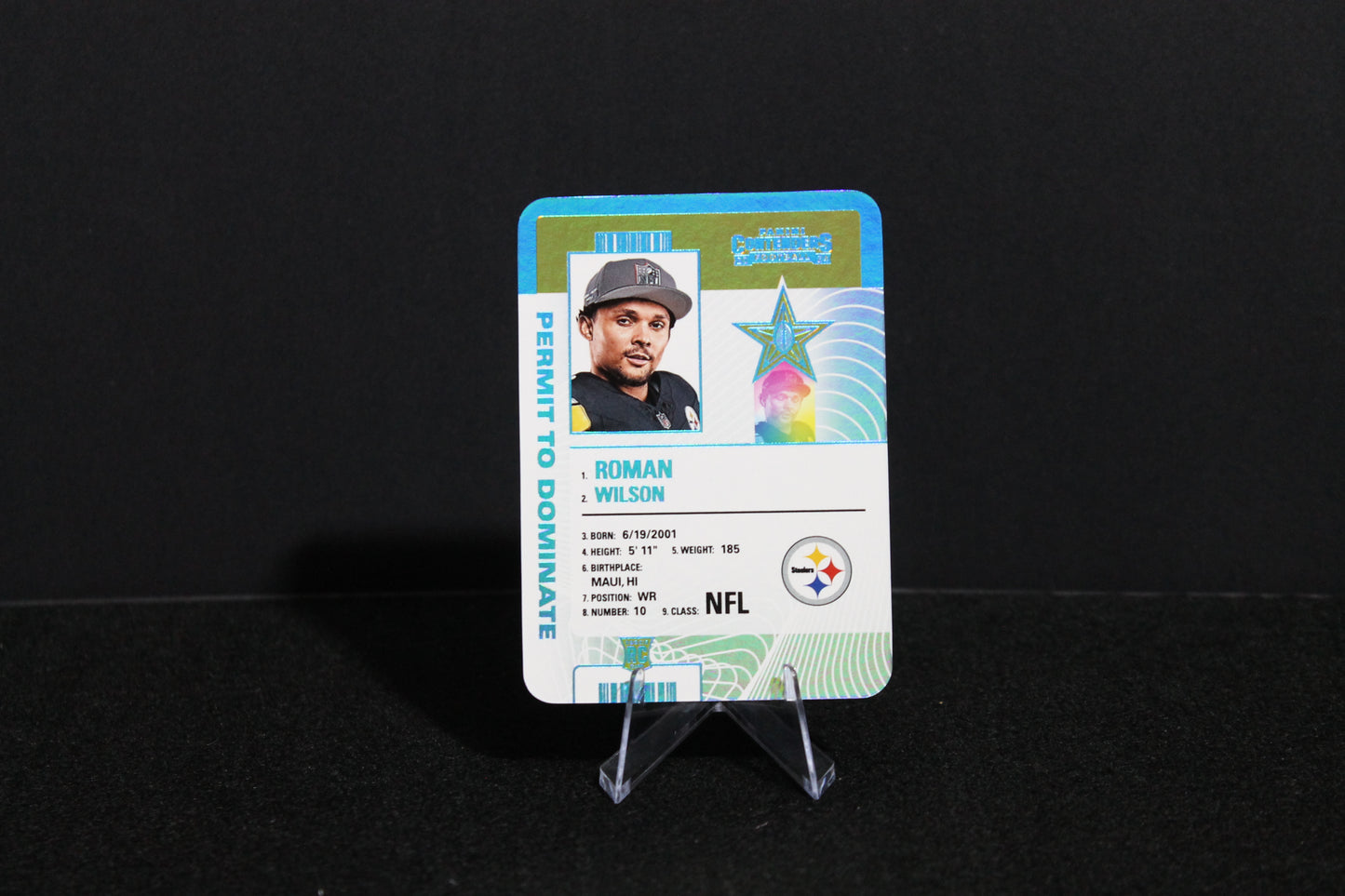 Roman Wilson - 2024 Panini Contenders - Permit To Dominate - Rookie - SSP