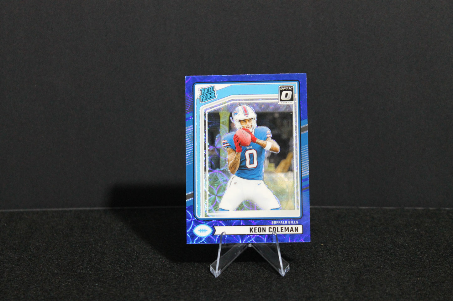 Keon Coleman - 2024 Donruss Optic - Blue Scope - Rated Rookie