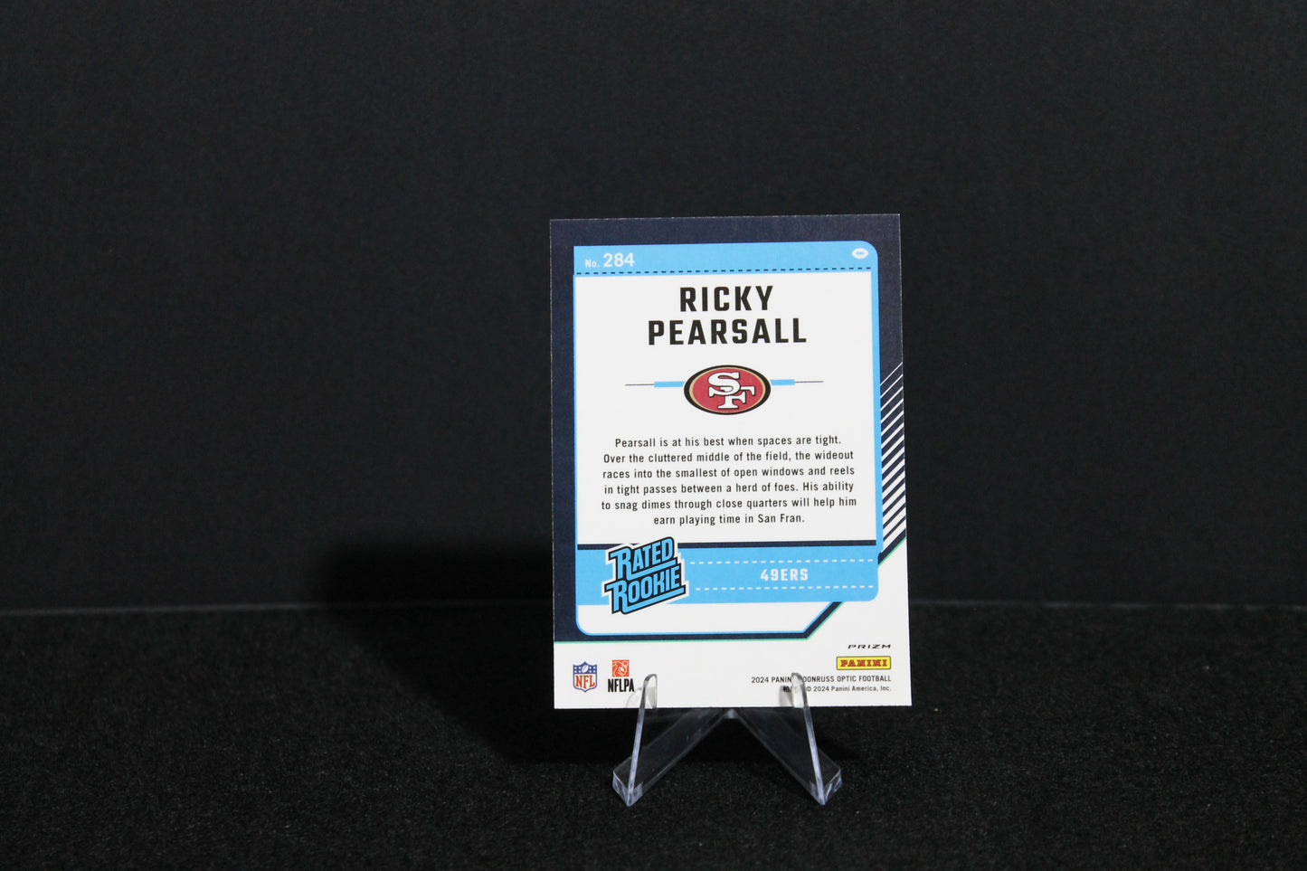 Ricky Pearsall - 2024 Donruss Optic - Blue Hyper - Rated Rookie