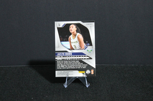 Jaelyn Brown - 2024 Panini Prizm WNBA - Green - Rookie
