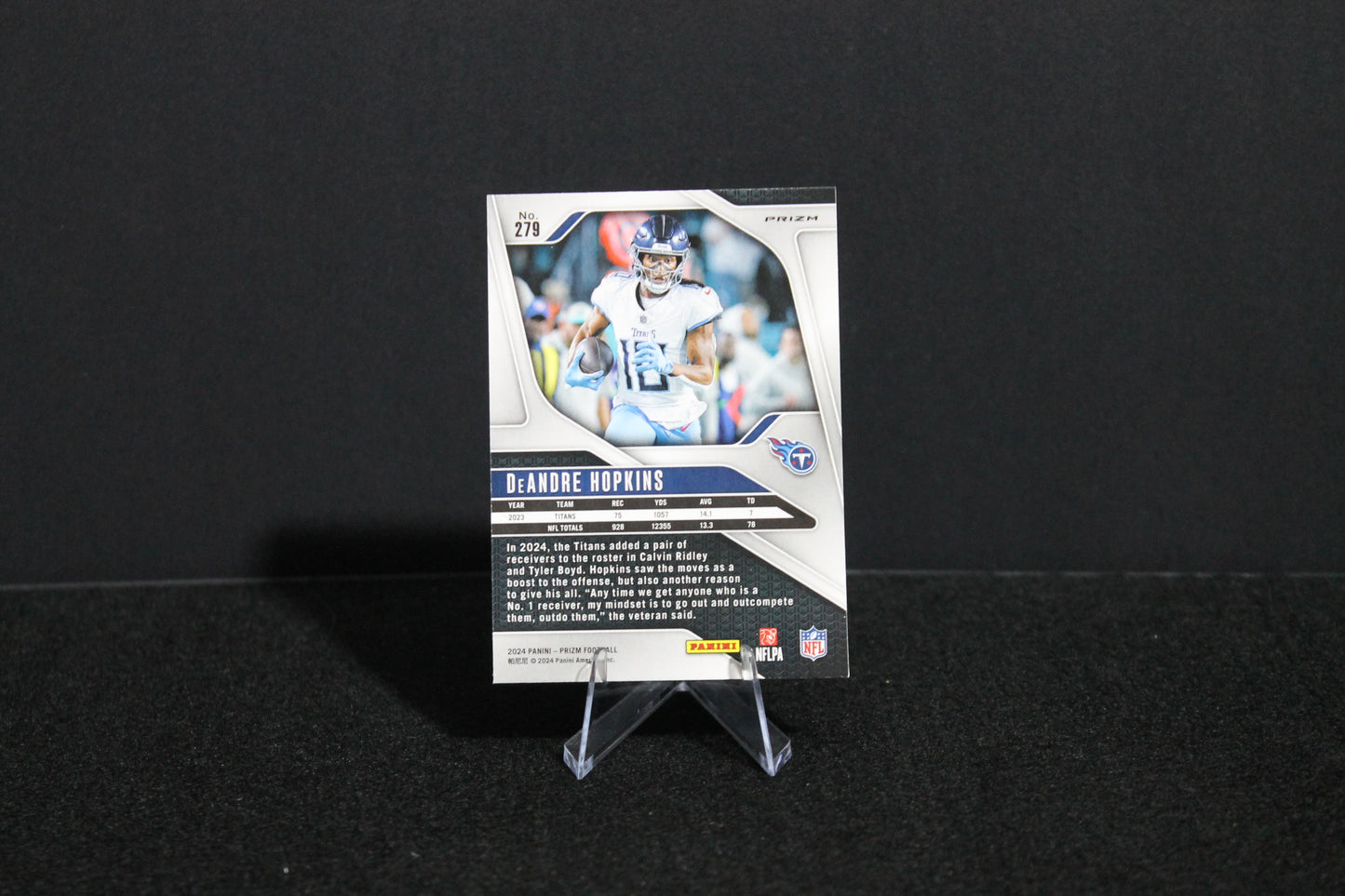 DeAndre Hopkins - 2024 Panini Prizm - Pink Wave