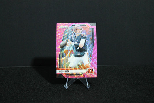 Joe Burrow - 2024 Panini Prizm - Pink Wave