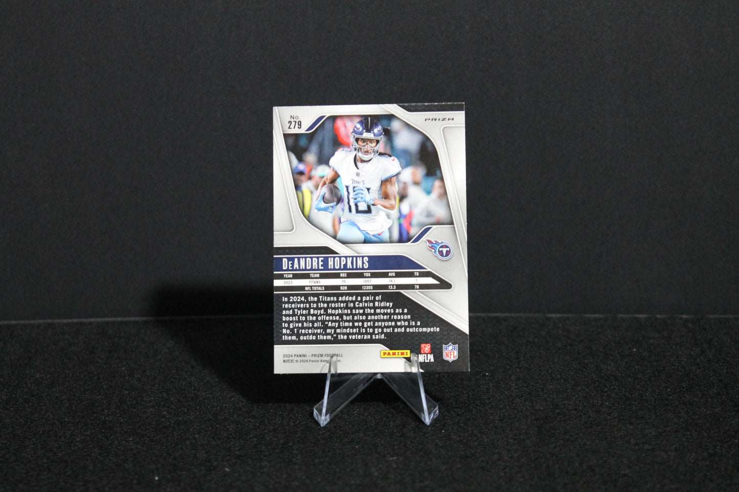 DeAndre Hopkins - 2024 Panini Prizm - Silver Prizm