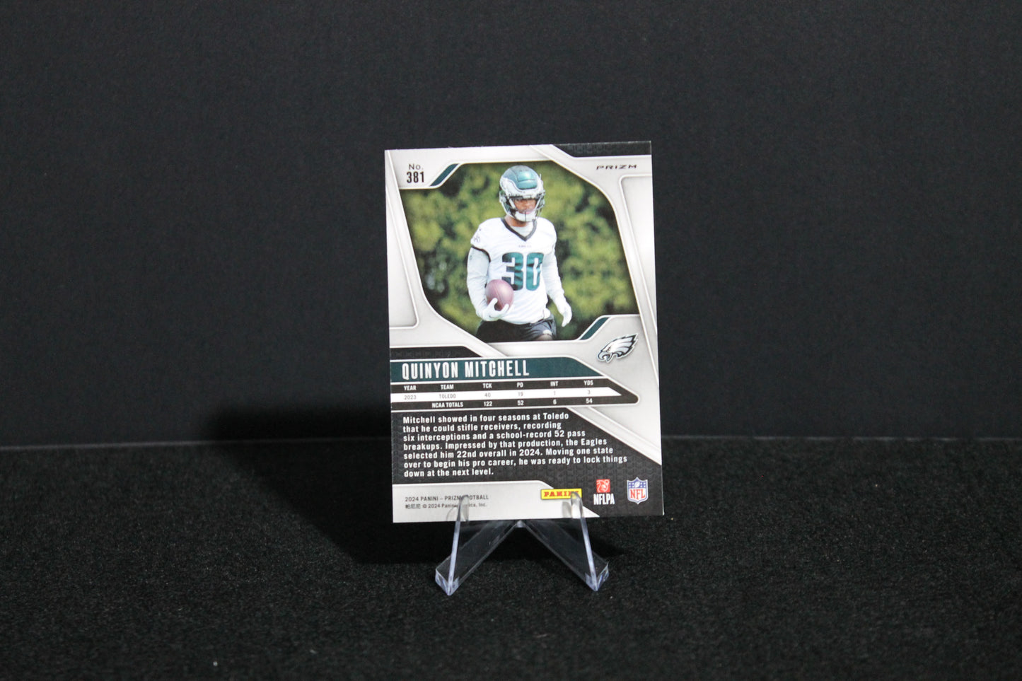 Quinyon Mitchell - 2024 Panini Prizm - Red White & Blue - Rookie