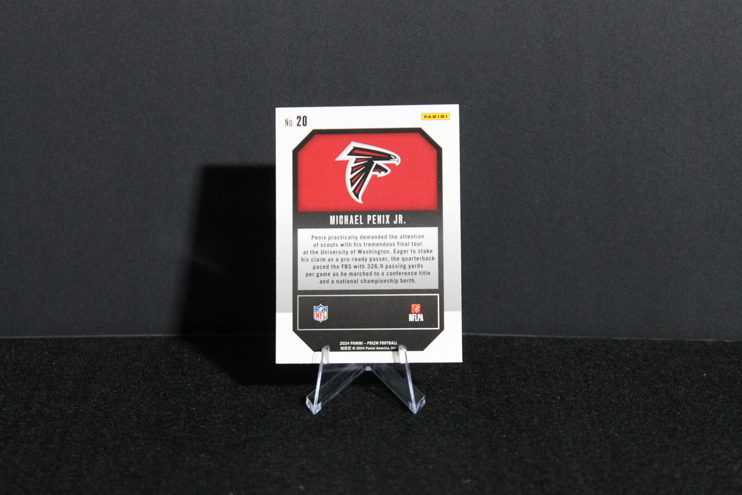 Michael Penix Jr. - 2024 Panini Prizm - Emergent - Rookie