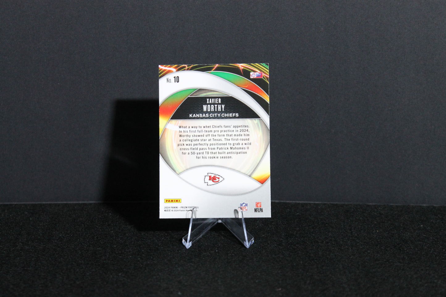 Xavier Worthy - 2024 Panini Prizm - Portals - Rookie