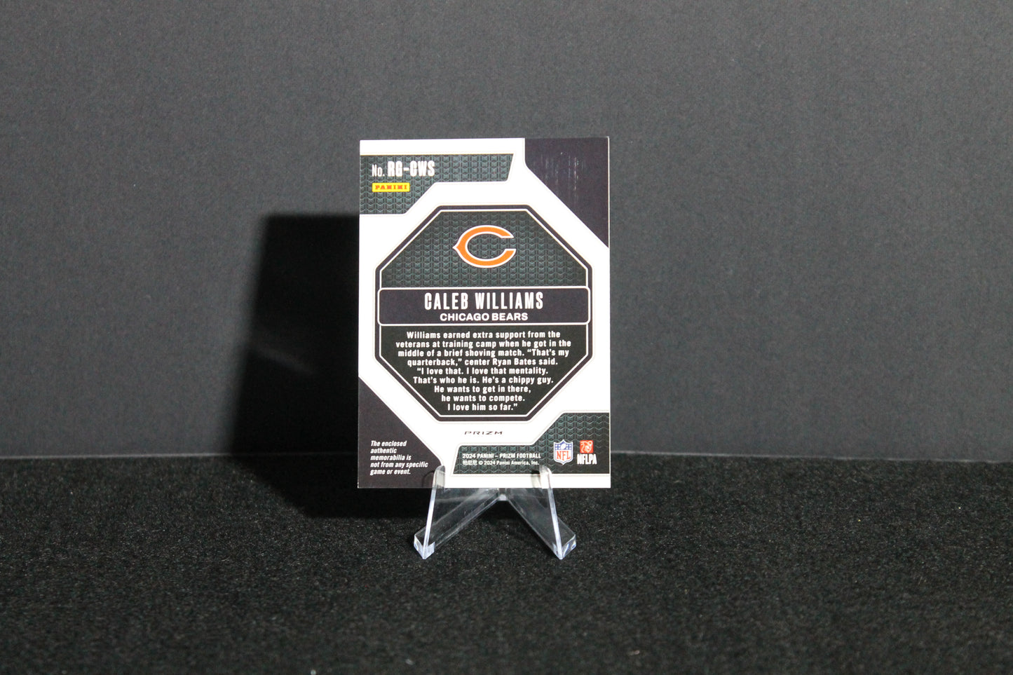 Caleb Williams - 2024 Panini Prizm - Rookie Gear - Rookie