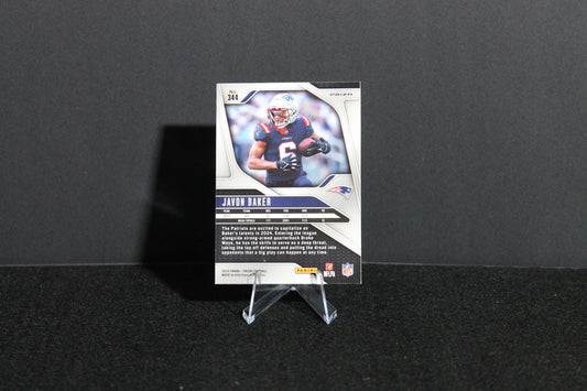 Javon Baker - 2024 Panini Prizm - Silver Prizm - Rookie