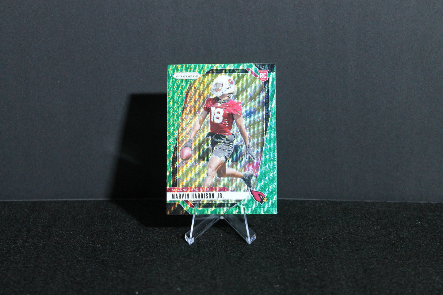 Marvin Harrison Jr. - 2024 Panini Prizm - Green Wave - Rookie