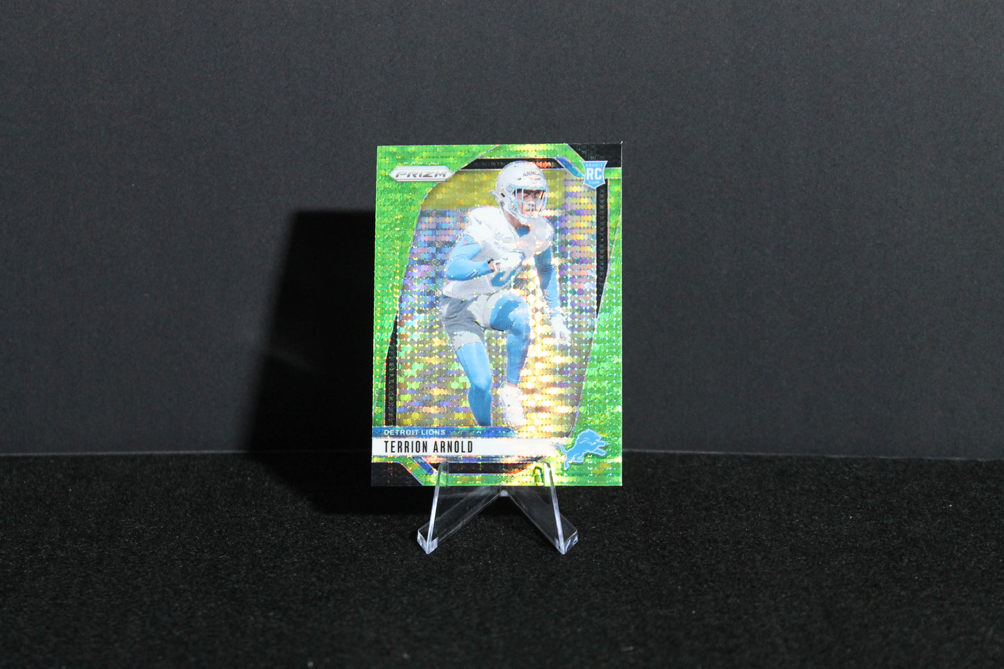Terrion Arnold - 2024 Panini Prizm - Neon Green Pulsar - Rookie