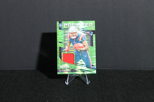 Ja'Lynn Polk - 2024 Panini Prizm - Neon Green Pulsar Premier Jerseys - Rookie