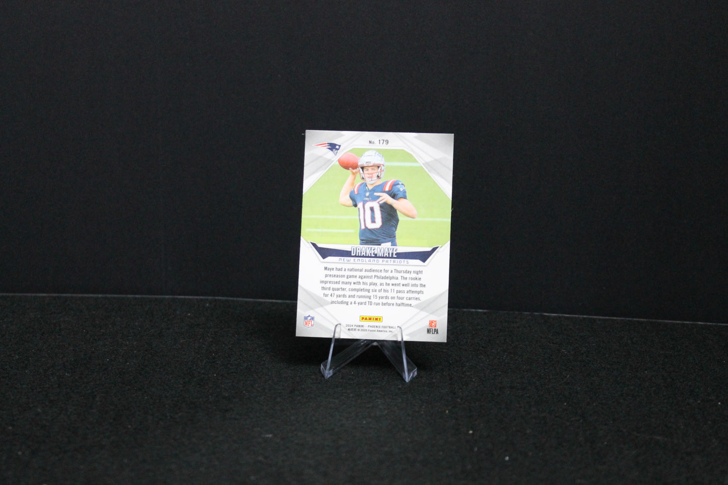 Drake Maye - 2024 Phoenix Football - Purple - Rookie
