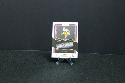 J.J. McCarthy - 2024 Select Football - Orange Shock /399 - Premier Level - Rookie