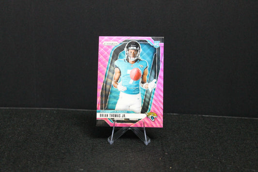 Brian Thomas Jr. - 2024 Panini Prizm - Pink Wave - Rookie Variation