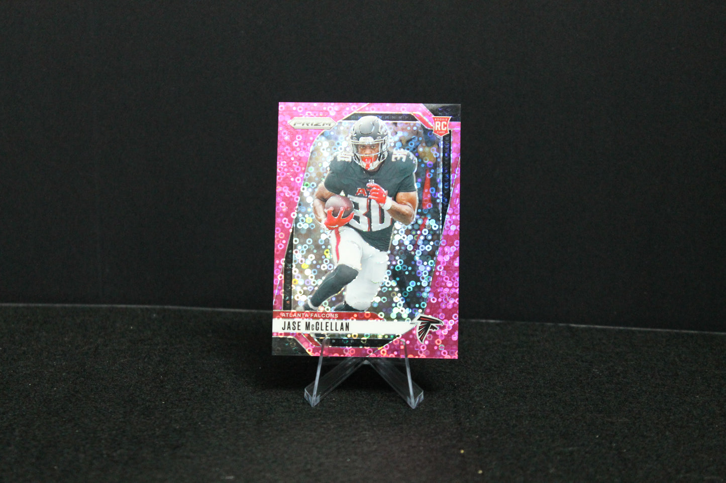 Jase McClellan - 2024 Panini Prizm - No Huddle Pink /25 - Rookie