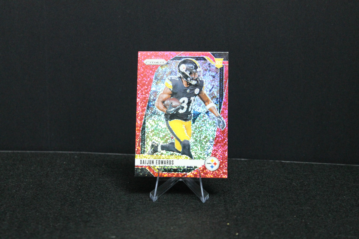 Daijun Edwards - 2024 Panini Prizm - Red Sparkle - Rookie