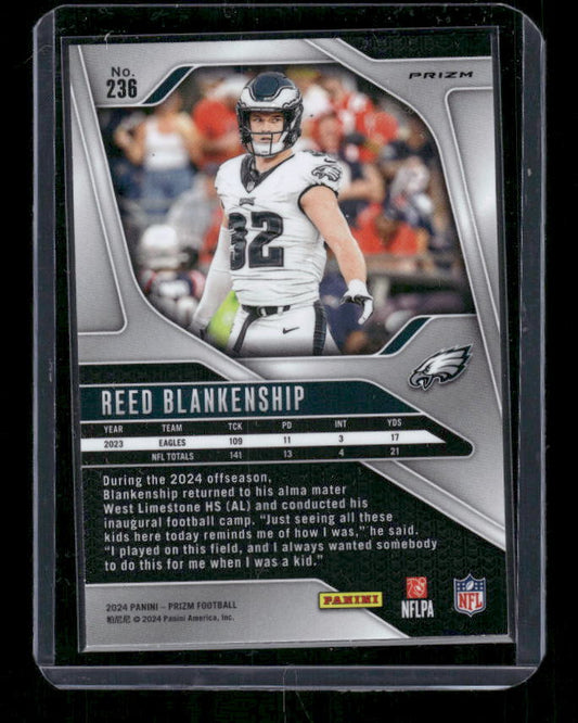 Reed Blankenship - 2024 Panini Prizm - Orange Ice