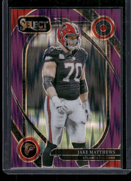 Jake Matthews - 2024 Select Football - Purple Shock /360 - Club Level