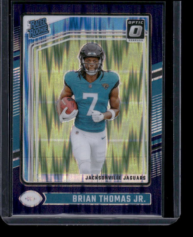 Brian Thomas Jr. - 2024 Donruss Optic - Purple Shock - Rookie