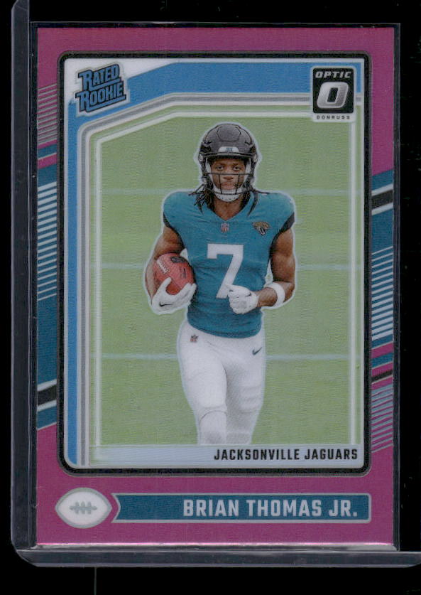 Brian Thomas Jr. - 2024 Donruss Optic - Pink - Rookie