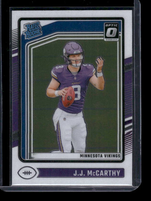 J.J. McCarthy - 2024 Donruss Optic - Rookie