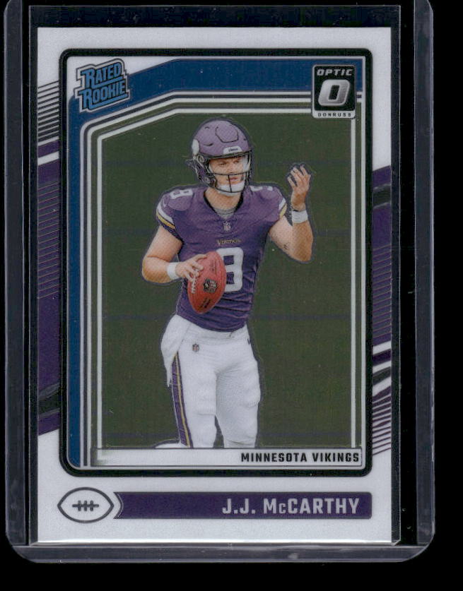 J.J. McCarthy - 2024 Donruss Optic - Rookie