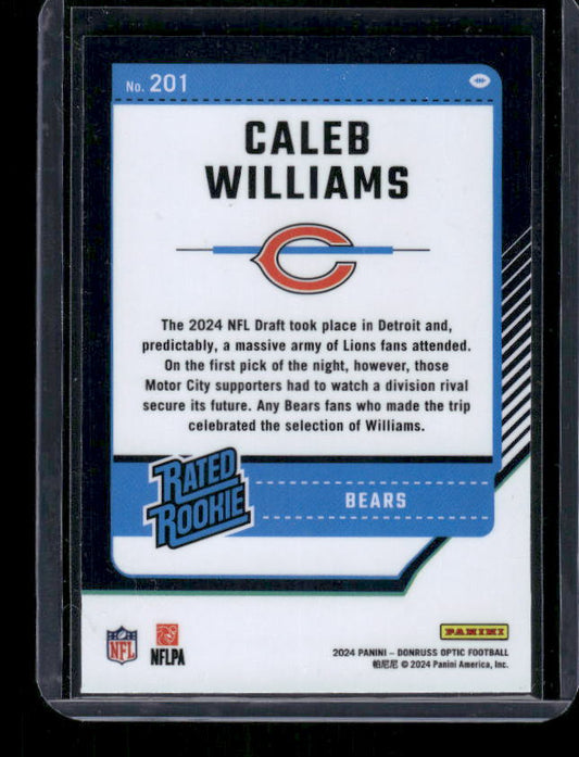 Caleb Williams - 2024 Donruss Optic - Rookie