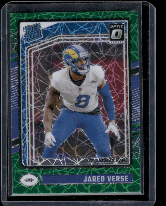 Jared Verse - 2024 Donruss Optic - Green Velocity - Rated Rookie