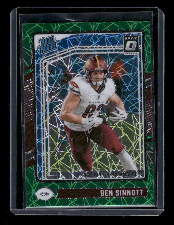 Ben Sinnott - 2024 Donruss Optic - Green Velocity - Rated Rookie
