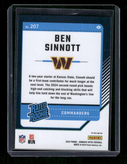 Ben Sinnott - 2024 Donruss Optic - Green Velocity - Rated Rookie