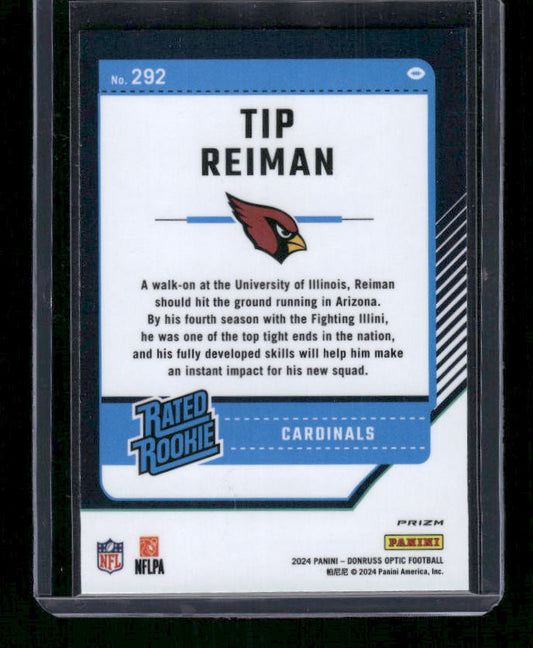 Tip Reiman - 2024 Donruss Optic - Green Velocity - Rated Rookie