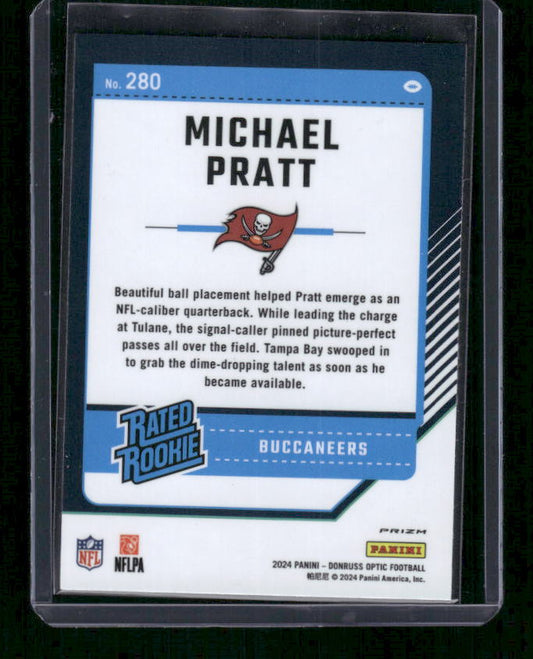 Michael Pratt - 2024 Donruss Optic - Green Velocity - Rated Rookie