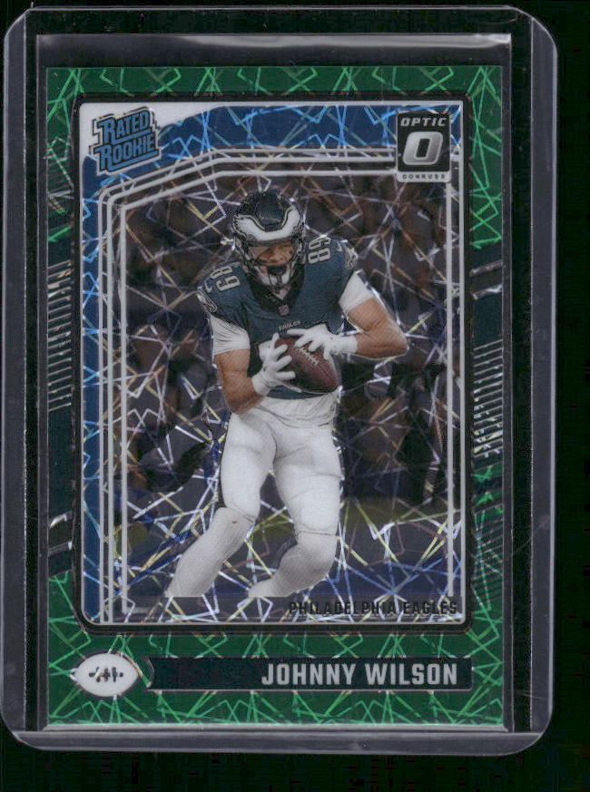 Johnny Wilson- 2024 Donruss Optic - Green Velocity - Rated Rookie