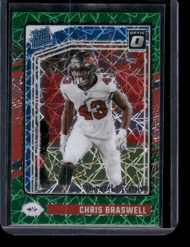 Chris Braswell - 2024 Donruss Optic - Green Velocity - Rated Rookie