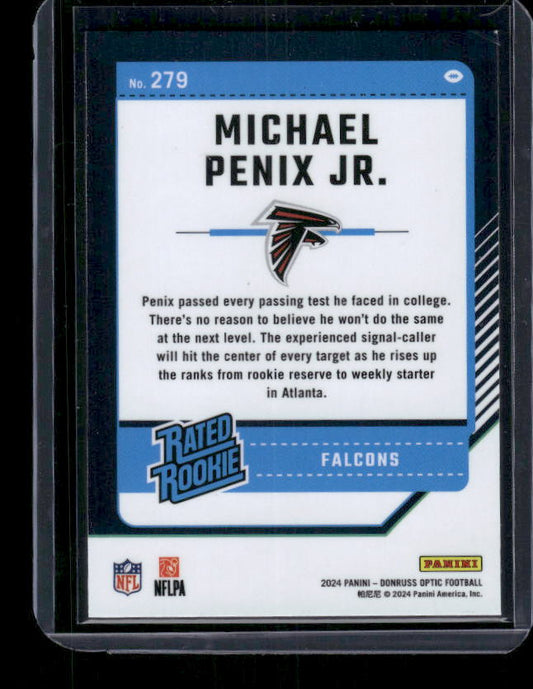 Michael Penix Jr. - 2024 Donruss Optic - Rated Rookie