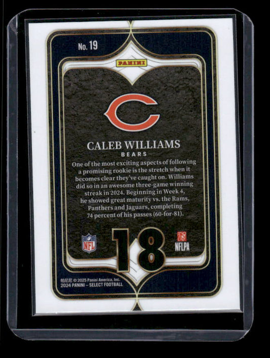 Caleb Williams - 2024 Select Football - Numbers - Rookie