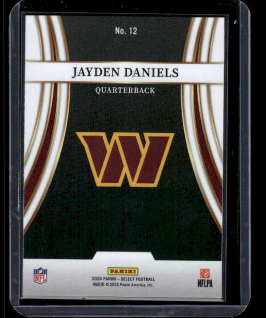 Jayden Daniels - 2024 Select Football - Turbocharged - Rookie