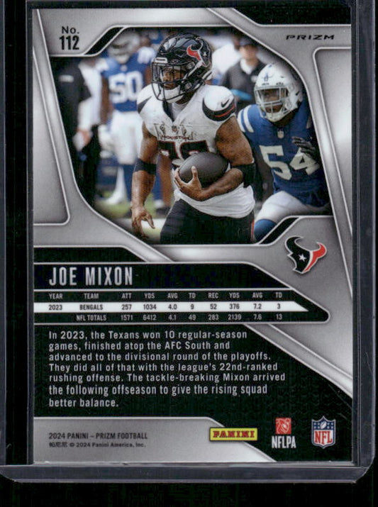 Joe Mixon - 2024 Panini Prizm - Lazer