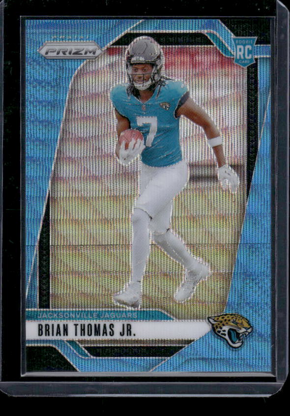 Brian Thomas Jr - 2024 Panini Prizm - Blue Wave /230 - Rookie